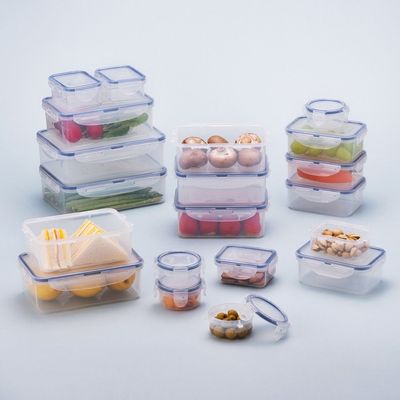 LocknLock 180ml  Rectangular  Airtight Food Storage Container- BPA-Free, Microwave, Freezer, and Dishwasher Safe