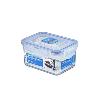 LocknLock 470ml  Rectangular  Airtight Food Storage  - BPA-Free, Microwave, Freezer, and Dishwasher Safe