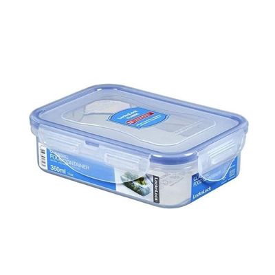 LocknLock 360ml  Rectangular  Airtight Food Storage  - BPA-Free, Microwave, Freezer, and Dishwasher Safe