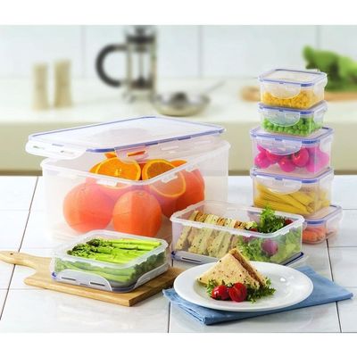 LocknLock 600ml  Rectangular  Airtight Food Storage  - BPA-Free, Microwave, Freezer, and Dishwasher Safe