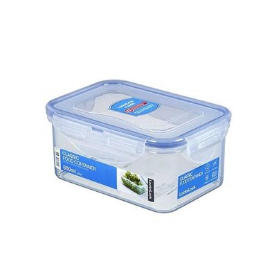 LocknLock 600ml  Rectangular  Airtight Food Storage  - BPA-Free, Microwave, Freezer, and Dishwasher Safe