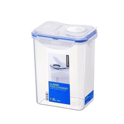 LocknLock 1.8L  Rectangular  Airtight Food Storage  with Flip Lid - BPA-Free, Microwave, Freezer, and Dishwasher Safe