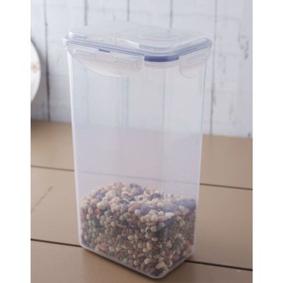 LocknLock 2.4L Rectangular  Airtight Food Storage  with Flip Lid - BPA-Free, Microwave, Freezer, and Dishwasher Safe