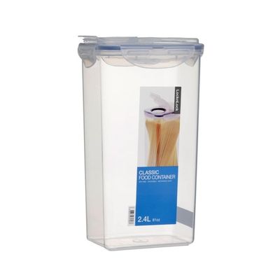 LocknLock 2.4L Rectangular  Airtight Food Storage  with Flip Lid - BPA-Free, Microwave, Freezer, and Dishwasher Safe