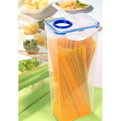LocknLock 2.4L Rectangular  Airtight Food Storage  with Flip Lid - BPA-Free, Microwave, Freezer, and Dishwasher Safe