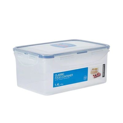 LocknLock 1.4L Rectangular  Airtight Food Storage  - BPA-Free, Microwave, Freezer, and Dishwasher Safe