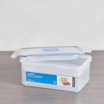 LocknLock 1.4L Rectangular  Airtight Food Storage  - BPA-Free, Microwave, Freezer, and Dishwasher Safe