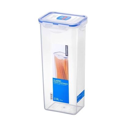 LocknLock 2L Rectangular Pasta  Airtight Food Storage - BPA-Free, Microwave, Freezer, and Dishwasher Safe