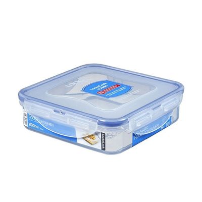 LocknLock 600ml Square  Airtight Food Storage  - BPA-Free, Microwave, Freezer, and Dishwasher Safe