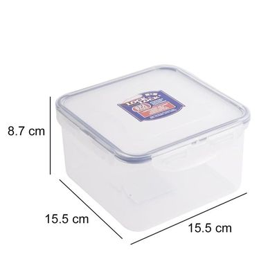 LocknLock 1.2 Square  Airtight Food Storage - BPA-Free, Microwave, Freezer, and Dishwasher Safe