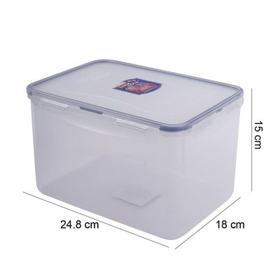 LocknLock 4.5L Rectangular  Airtight Food Storage- BPA-Free, Microwave, Freezer, and Dishwasher Safe
