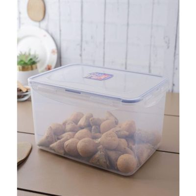 LocknLock 4.5L Rectangular  Airtight Food Storage- BPA-Free, Microwave, Freezer, and Dishwasher Safe