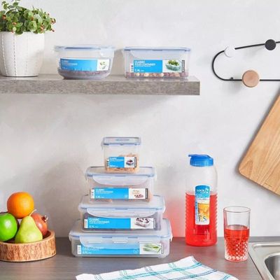 LocknLock 3.9L Rectangular  Airtight Food Storage  - BPA-Free, Microwave, Freezer, and Dishwasher Safe