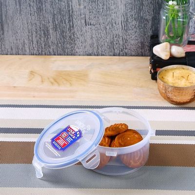 LocknLock 600ml  Round  Airtight Food Storage - BPA-Free, Microwave, Freezer, and Dishwasher Safe