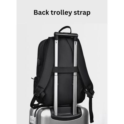 Water Resistant Travel Laptop Backpack for Students Bookbag, Work, Business with USB