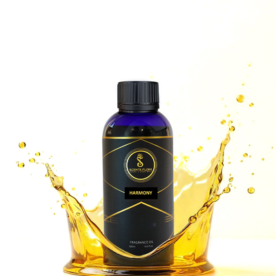 HARMONY - Aroma Oil for Scent Diffusers Aromatherapy 500ml | A Blend of Jasmine, Floral, and Amber | Ideal for living rooms, bedrooms, or offices | Designed to Enrich Any Space