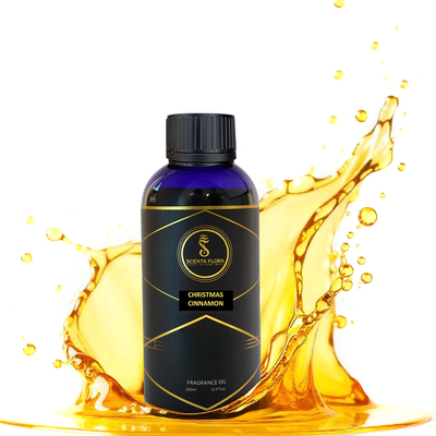 CHRISTMAS CINNAMON - Aroma Oil for Scent Diffusers Aromatherapy 500ml | A Vibrant Blend of Spicy, Floral, and Woody Notes | Aroma Oil for a Refreshing Atmosphere