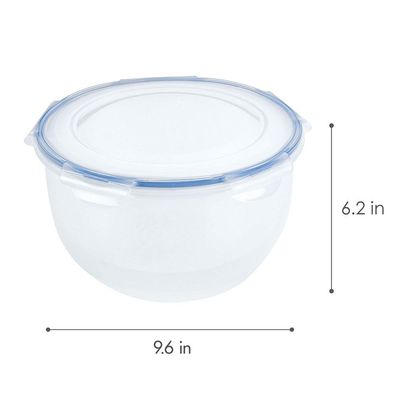 LocknLock 4L Salad Bowl  – Airtight, BPA-Free Container with Drainage Tray for Fresh Salads