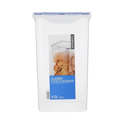 LocknLock 4L  Tall  Airtight Food Storage  - BPA-Free, Microwave, Freezer, and Dishwasher Safe