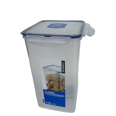 LocknLock 4L  Tall  Airtight Food Storage  - BPA-Free, Microwave, Freezer, and Dishwasher Safe