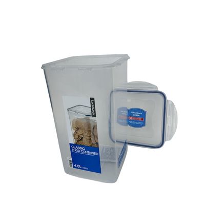 LocknLock 4L  Tall  Airtight Food Storage  - BPA-Free, Microwave, Freezer, and Dishwasher Safe