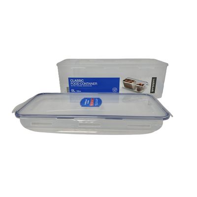 LocknLock 5L  Airtight Food Storage with Divider  - BPA-Free, Microwave, Freezer, and Dishwasher Safe
