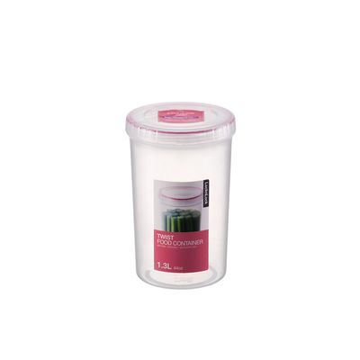LocknLock Twist Food Container 1.3L - BPA-Free, Airtight Seal, Freezer and Dishwasher Safe for Versatile Storage