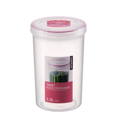 LocknLock Twist Food Container 1.3L - BPA-Free, Airtight Seal, Freezer and Dishwasher Safe for Versatile Storage