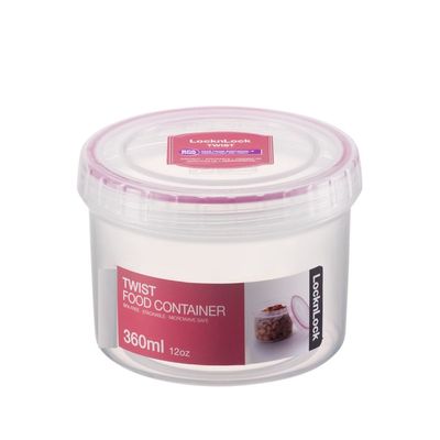 LocknLock Twist Food Container 360ml - BPA-Free, Airtight Seal, Freezer and Dishwasher Safe for Versatile Storage