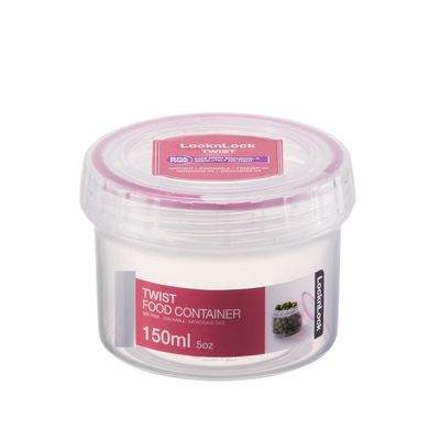 LocknLock Twist Food Container 150ml - BPA-Free, Airtight Seal, Freezer and Dishwasher Safe for Versatile Storage