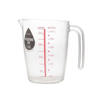 LocknLock 1.4L Measuring Cup – Durable, BPA-Free Kitchen Essential, Microwave and Dishwasher Safe
