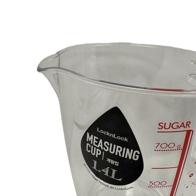 LocknLock 1.4L Measuring Cup – Durable, BPA-Free Kitchen Essential, Microwave and Dishwasher Safe