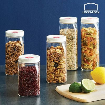 LocknLock 750ml Door Pocket Canister – BPA-Free Food Container with Silicone Seal for Freshness