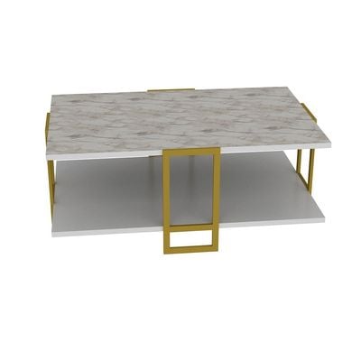 Polka Metal Legs Coffee Table 120 cm | Living Room Table