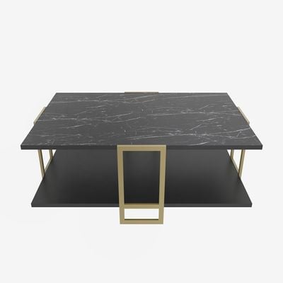 Polka Metal Legs Coffee Table 120 cm | Living Room Table