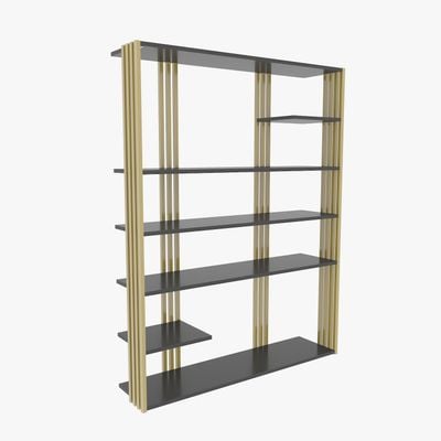  Jeni 160 cm tall Manufactured Wood Bookcase | Bookshelf, Storage Rack