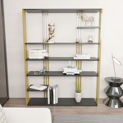  Jeni 160 cm tall Manufactured Wood Bookcase | Bookshelf, Storage Rack