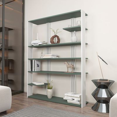  Jeni 160 cm tall Manufactured Wood Bookcase | Bookshelf, Storage Rack