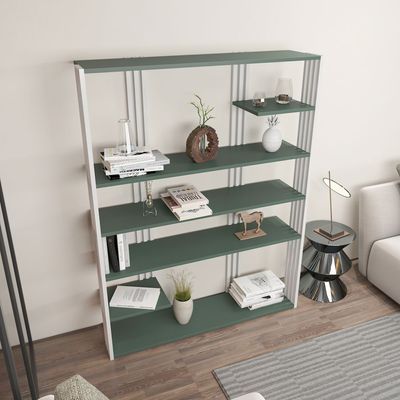  Jeni 160 cm tall Manufactured Wood Bookcase | Bookshelf, Storage Rack