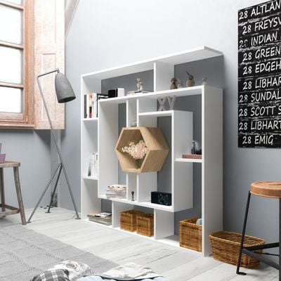 Labrina 134 cm tall Bookcase | Display Unit, Bookshelf, Storage Rack