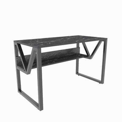 Lona Computer Desk with a Metal Frame 120 cm | Work Table