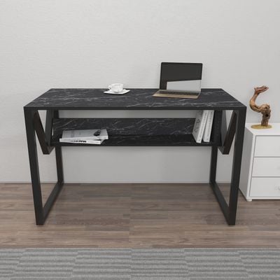 Lona Computer Desk with a Metal Frame 120 cm | Work Table