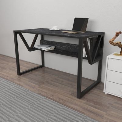 Lona Computer Desk with a Metal Frame 120 cm | Work Table