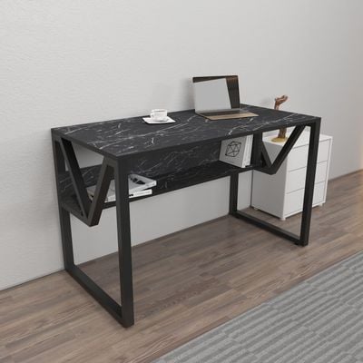 Lona Computer Desk with a Metal Frame 120 cm | Work Table