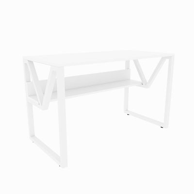 Lona Computer Desk with a Metal Frame 120 cm | Work Table