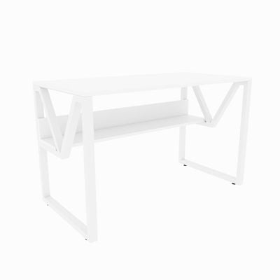 Lona Computer Desk with a Metal Frame 120 cm | Work Table