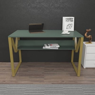 Lona Computer Desk with a Metal Frame 120 cm | Work Table