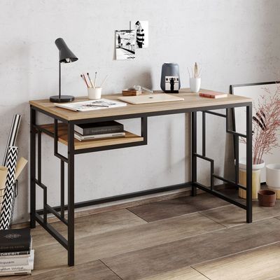 Victory Computer Desk with a Metal Frame 120 cm | Work Table