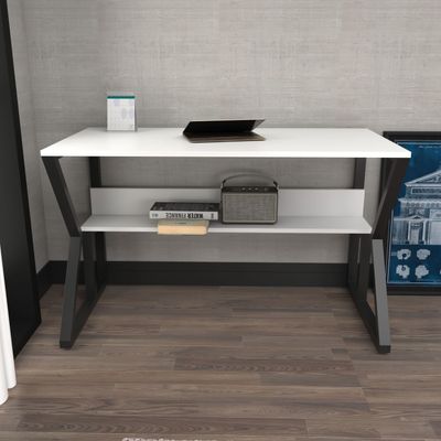 Wake Computer Desk with a Metal Frame 120 cm | Work Table