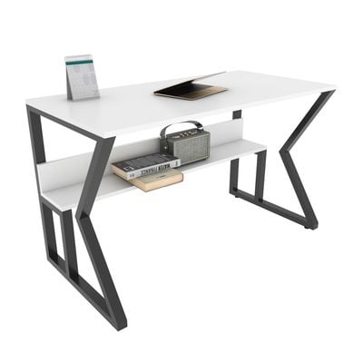 Wake Computer Desk with a Metal Frame 120 cm | Work Table